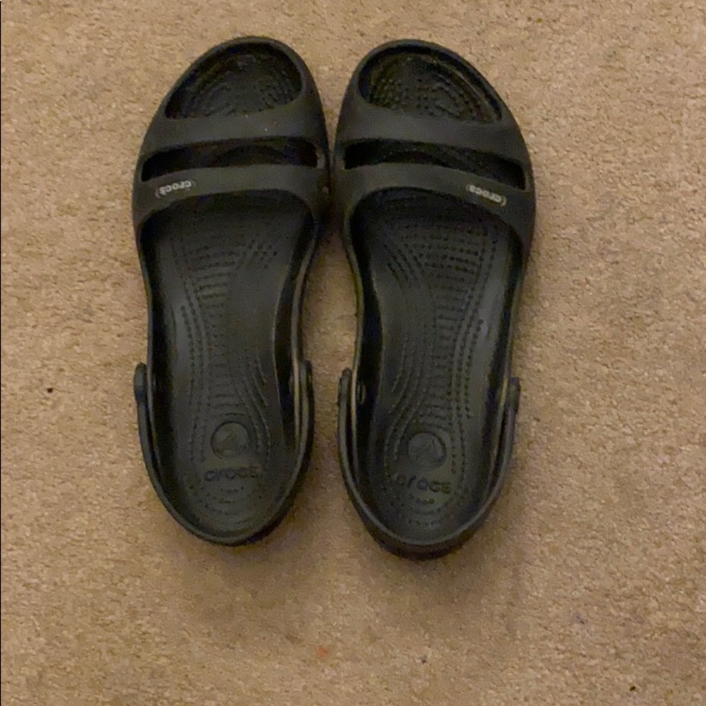 Croc sandals